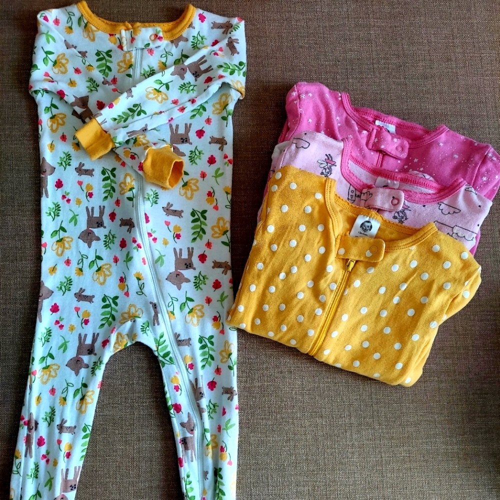 Footsie Pajamas 12-18 Months (Baby Girl)